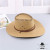Western Cowboy Hat Summer Sun Protection Sun Hat Outdoor Sun Hat Big Brim Breathable Bucket Hat Beach Hat