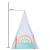 Cross-Border Teepee Tent for Children Baby Game Room Ocean Ball Pool Toy House European and American Mosquito Net Dream Rainbow