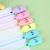 Mini Cartoon Fluorescent Pen Set Cute Student Highlighter 6-Color PVC Bag H138