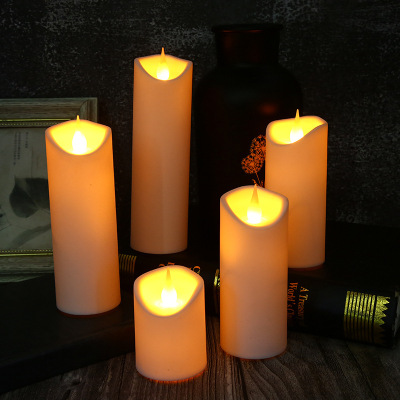 Candle Luminous New Electronic Candle LED Light Candle Christmas Product Wedding Decoration Lamp Birthday Candle Wholesale