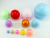 28-200mm Plastic Gashapon Toy Capsules Clear-colored Round Toy Capsules