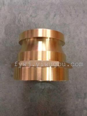 Brass 2.5-Inch Male and Female Pipe Teeth, Female Quick Reducing Fire Coupling Interface