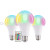 Remote Control Bulb RGB Dimming LED Bulb Plastic Package Aluminum LED Bulb Family Party Atmosphere LED Bulb