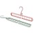 Multifunctional Wardrobe Nine-Hole Hanger Creative Rotatable Windproof Hanger Plastic Storage 9-Hole Clothes Rack