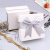 Jewelry Box Custom Jewelry Gift Box Jewelry Box Ring Bow High-End Necklace Box Wholesale