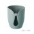 X22-1232 Storage Cup Punch-Free Seamless Suction Wall Toothbrush Cup Bow Plastic Draining Storage Cup
