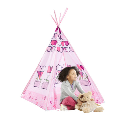 Cross-Border Teepee Tent for Children Baby Game Room Ocean Ball Pool Toy House European and American Mosquito Net Dream Love