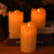 Factory Direct Supply Large Tear Electronic Candle New Innovative Half-Handmade LED Candle Home Buddha Worship Customization