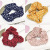 South Korea Dongdaemun Chanel-Style Polka Dot Tie up a Bun Hairstyle Hair Ring Chiffon Large Intestine Ring Polka Dot Fabric Ponytail Hair String