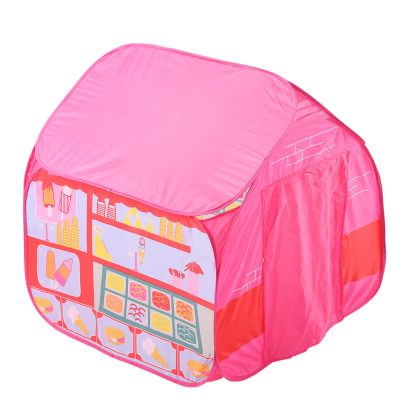 Cross-Border Children's Tent Princess Boy Camping Game House Food Castle Four Corners House Toy Ocean Ball Pool
