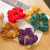 Hair Band New Retro Solid Color Velvet Simple Elegant Large Intestine Hair Band Ins Plush Hair Rope Girl Headdress Flower