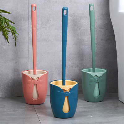 Toilet Brush No Dead Angle Toilet Silicone Brush Hanging Toilet Household Cleaning Brush Creative Toilet Cleaning Brush