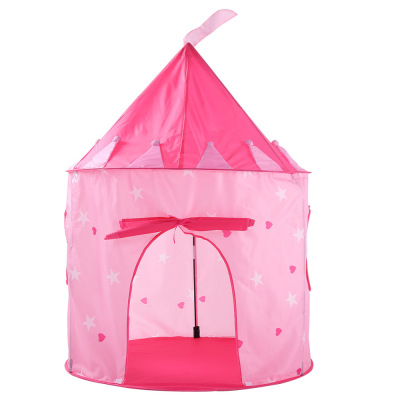 Cross-Border Children's Tent Starry Sky Pink Yurt Baby Toy Play House Indoor Cartoon Princess Mosquito Net