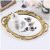 European Resin Mirror Tray Jewelry Plate Jewelry Storage Tray Jewelry Display Tray Props Gift