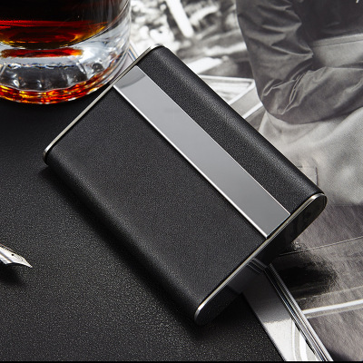 Horizontal Cigarette Case Business Business Card Case Customized Men and Women