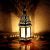 European Style Castle Classical Candlestick Hollow Iron Art Glass Lantern Moroccan Romantic Wedding Home Decoration Ornaments