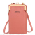 Women's Wallet Pure Color All-Matching Mobile Phone Bag Large Capacity Zipper Messenger Bag Factory Wholesale