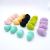 Transparent Egg Shell Coarse Hole Makeup Remover Cosmetic Egg Facial Cleansing Sponge Water Drop Gourd Oblique Cut Cleansing Buffer Cleansing Sponge
