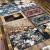 Modern Household Supplies Flannel Soft Super Elastic Floor Mat Cartoon Pattern Custom Multi-Color in Stock Wholesale