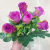 Artificial Rose Fake Flower Silk Flower Bouquet Emulational Flower and Decorative Flower Dried Flower Arrangement Simulation Plant