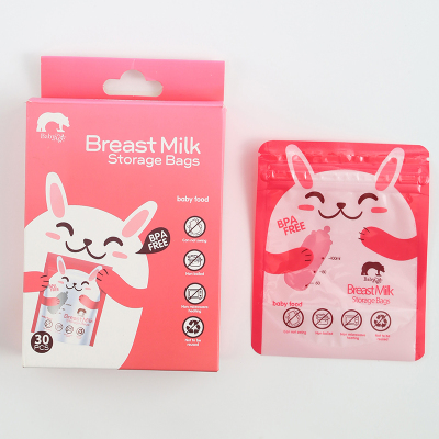 OEM Factory Customized Breastmilk Storage Bags Mold-Free Disposable Breast Milk Bag No Plasticizer Food Supplement Bags