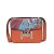 2020 New Lychee Pattern Women's Bag Fashion Personality Small Graffiti Square Bag Street Trendy Contrast Color Shoulder Messenger Bag Small