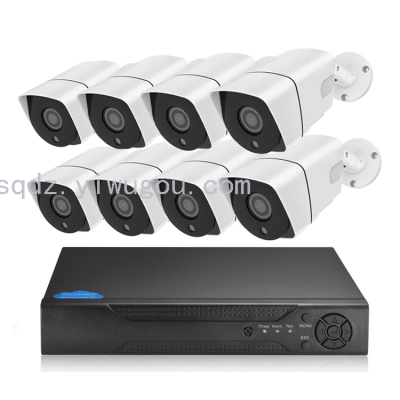 8Ch DVR Kit Home Security HD 1080P AHD H.264 8Ch DVR Combo CCTV Outdoor Waterproof Bullet Camera Kit