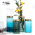 New European Style Glass Vase Home Flower Arrangement Creative Lacquer Varnish Soft Decoration Ornaments Affordable Luxury Style Hotel Popular Color Vase