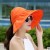 Hat Female Summer Sun Hat Summer Women's UV Protection Outdoor Big Brim Sun Hat Sun Protection Hat Foldable