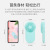 Aoyi New Portable Pocket Handheld USB Rechargeable Little Fan Portable Mini Noiseless Three-Gear Light Fan