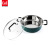 Steel Multi-Functional Double-Layer Steamer Composite Steel Bottom Induction Cooker Gas Stove Open Flame Universal