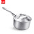 Kitchenware Matte 304 Stainless Steel Milk Pot Physical Non-Stick Pan Induction Cooker Open Fire Stove Universal