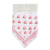 Saliva Towel Cotton Newborn Baby Printed Triangular Binder Super Soft Waterproof Thin Three PCs Bib Bib
