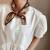1 M Polyester Belt Ears Cartoon Korean Hair Band Ins Tie-up Hair Ribbon French Silk Scarf Small Long Thin Scarf