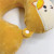 Factory Direct Sales Memory Foam Slow Rebound Cartoon Animal Cat Neck Pillow U-Shape Pillow Nap Pillow to Map and Sample Customization