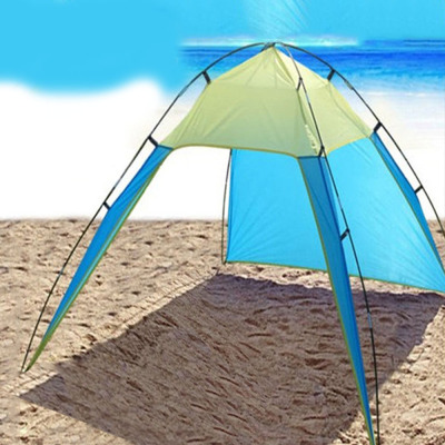Outdoor Products Factory Wholesale Custom Four-Corner Activity Tent Outdoor Simple Canopy Windproof Beach Sun-Proof Tent