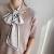 Dot Polyester Belt Small Ears Small Long Thin Scarf Korean Style Hair Band Ins Tie-up Hair Ribbon Silk Scarf Ladies