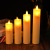 Electronic Swing Candle Bar Layout Electronic Simulation Candle Bar Hotel Atmosphere Decoration LED Candle Light