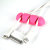 New 2-Piece Three-Hole Wire Holder Suit Cord Manager Cable Winder Desktop Holder 3-Hole Hub