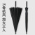 24-Bone Long Handle Umbrella Automatic Sun Umbrella Oversized Double Three-Person Black Double Layers Business Umbrella Custom Advertising