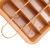 Live Bottom Brownie Pan Plaid Brownie Baking Tray Cake Bread Thickened Non-Stick Baking Coating Mold