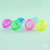 35mm Transparent Color Round Toy Capsules Mini Toy Figure Capsules 