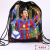 FC Barcelona Football Bag Drawstring Rope Bag for Training Buggy Bag Factory Spot Direct Sales