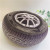 Factory Direct Sales Simulation BMW Car Supplies Tire Plush Toy Cushion Pillow for Drawing and Sample Customization