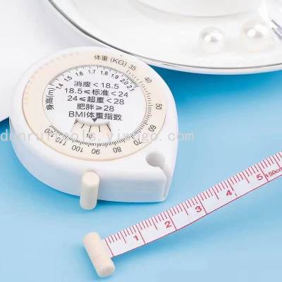 Small Tape Portable Mini Keychain 1 M Tape Measure Automatic Retractable Small Measuring Tape Clothing Tape Advertising