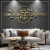 Entry Luxury Home Living Room Sofa Wall Decoration Background Wall Creative Bedroom Metal Nordic Decoration Wall Hanging Iron Pendant