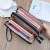 2021 New Double Zipper Clutch Purse Women's Wallet Long Fashion Large Capacity Double Wallet Cell Phone Small Bag