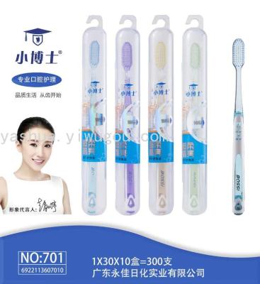 Doctor 701 Travel Pack Soft-Bristle Toothbrush