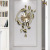 Nordic Light Luxury Art Decorative Clock Living Room Home Fashion Creative Wall Clock Silent Bedroom Clock Wall Decoration Pendant