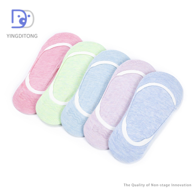 Shallow mouth invisible summer thin socks female INS tide version all-match pure color ladies candy color boat socks